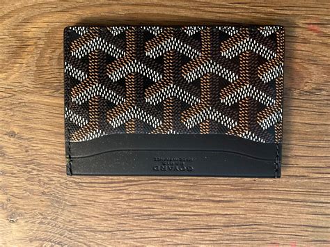 cardholder herren goyard|Goyard card holder price 2023.